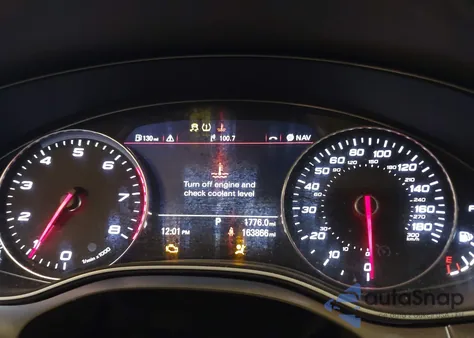 2012 Audi A6 Quattro z USA, uszkodzony, nr VIN WAUBGCFC5CN028419